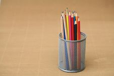 Pencil Background Royalty Free Stock Photo