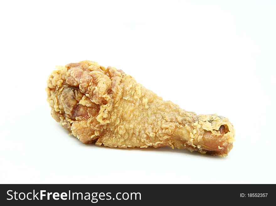 Deep fried drumstick chicken