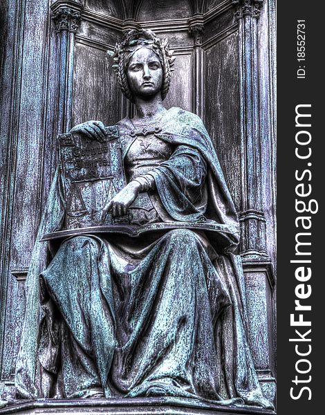 Statue Of Justice, HDR