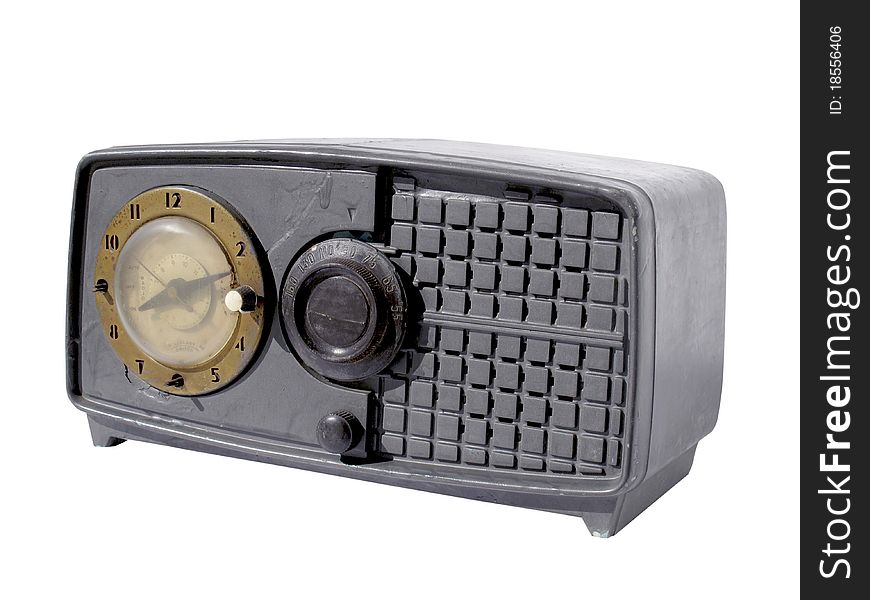 Old clock radio