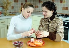 Eating Couple Stock Photography Eating Couple Stock Photography