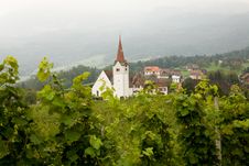 Vineyard And Church Stock Images Vineyard And Church Stock Images