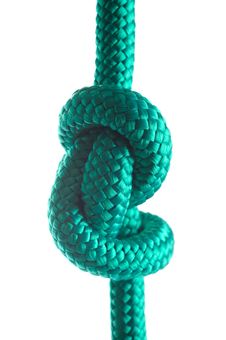 Rope With Marine Knot Stock Photo Rope With Marine Knot Stock Photo