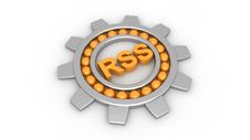 RSS Concept Royalty Free Stock Images
