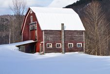 Faded Barn Stock Photo Faded Barn Stock Photo