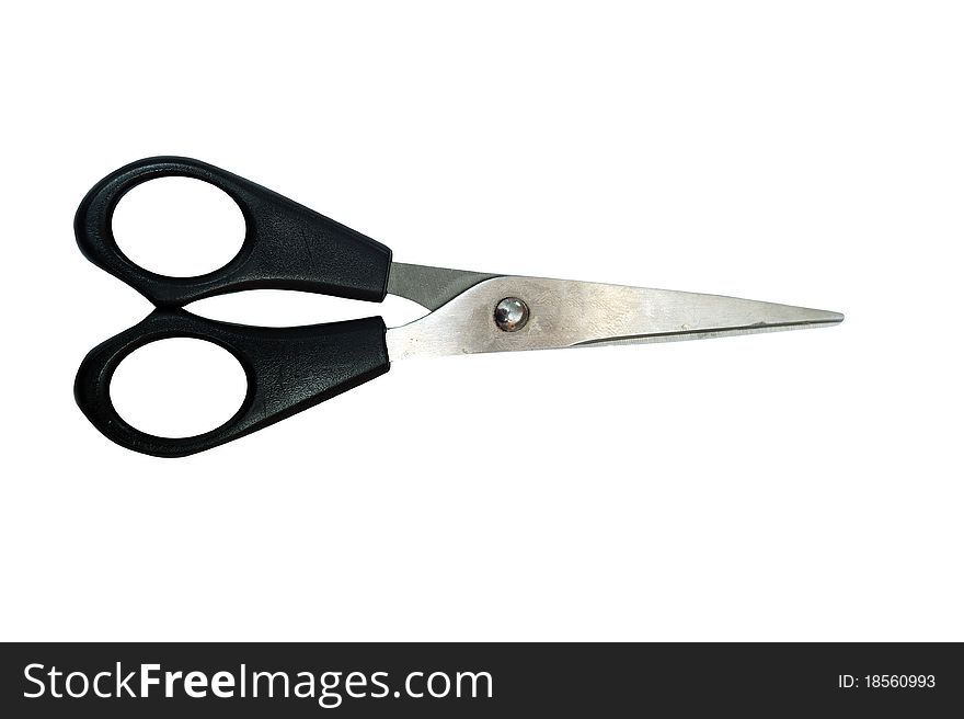 Black Handled Scissors