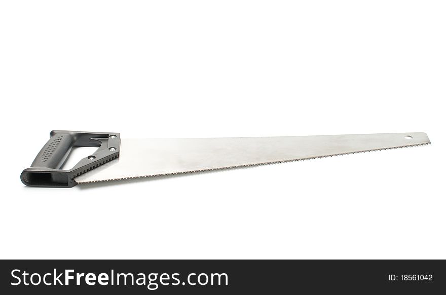Hacksaw isolated on a white background.