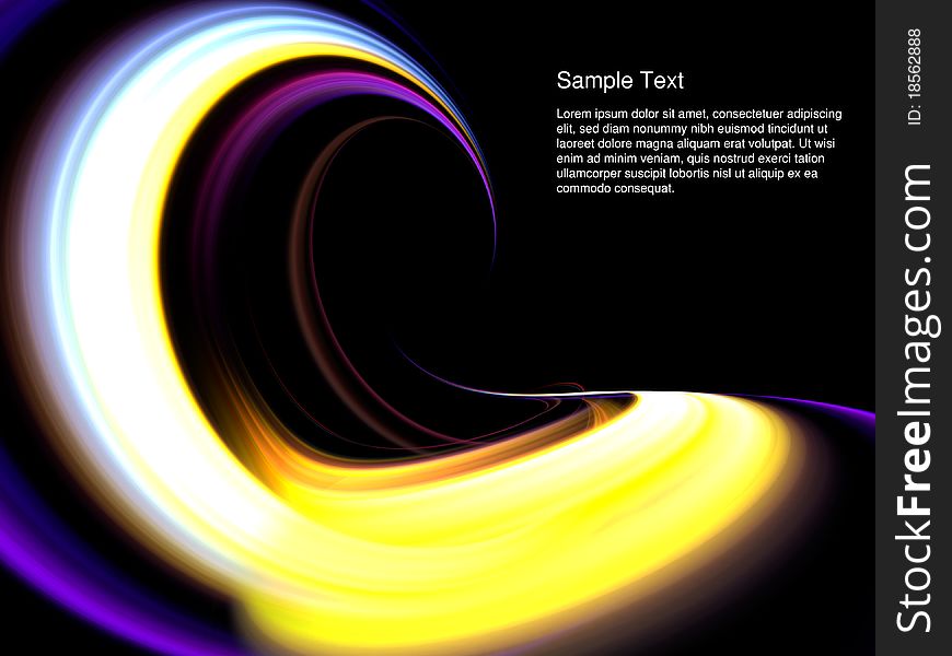 Dynamic interplay of lines on the subject of modern technologies, communications, progress, motion, flexibility and speed. Dynamic interplay of lines on the subject of modern technologies, communications, progress, motion, flexibility and speed