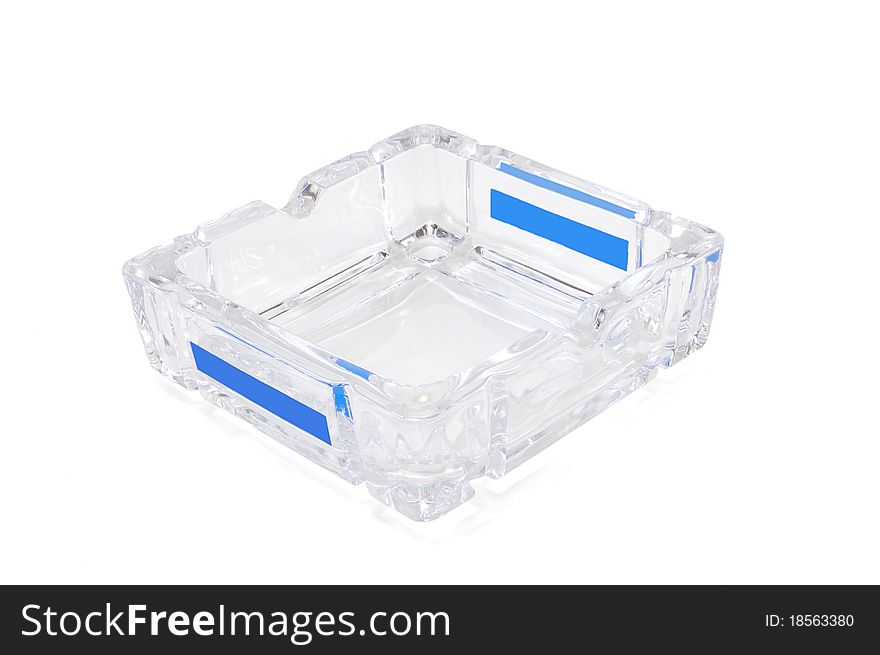 Ashtray isolated on a white background