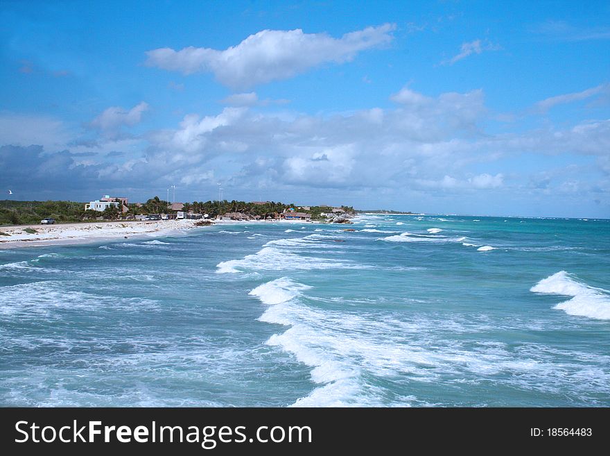 Holiday Resort in Tulum - Mexico, South of Cancun. Holiday Resort in Tulum - Mexico, South of Cancun