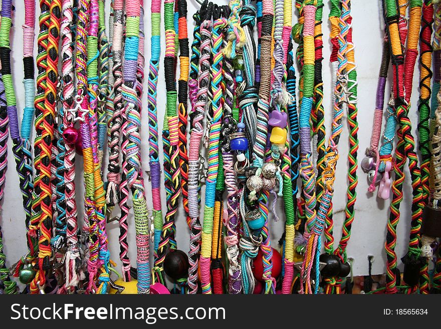 Hand made Vibrant ethnic necklaces