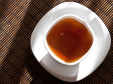 Tea On A Cap Stock Images Tea On A Cap Stock Images
