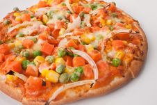 Vegetarian Pizza Royalty Free Stock Image