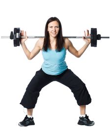 Girl Is Working Out Stock Photography Girl Is Working Out Stock Photography