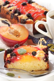 Fruitcake. Royalty Free Stock Images Fruitcake. Royalty Free Stock Images