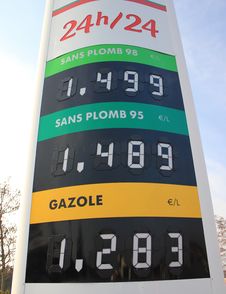 Station Petrol Royalty Free Stock Photography Station Petrol Royalty Free Stock Photography
