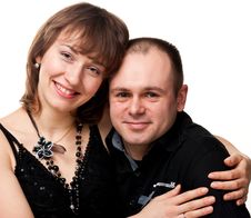 Portrait Of A Beautiful Young Happy Smiling Couple Stock Images Portrait Of A Beautiful Young Happy Smiling Couple Stock Images