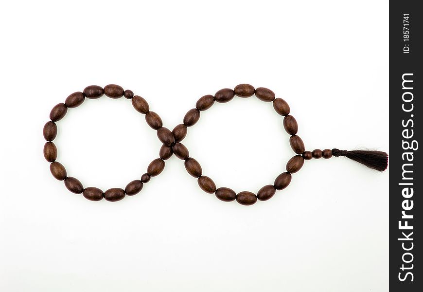 Cherrywood Rosary In Form Of Endlessness