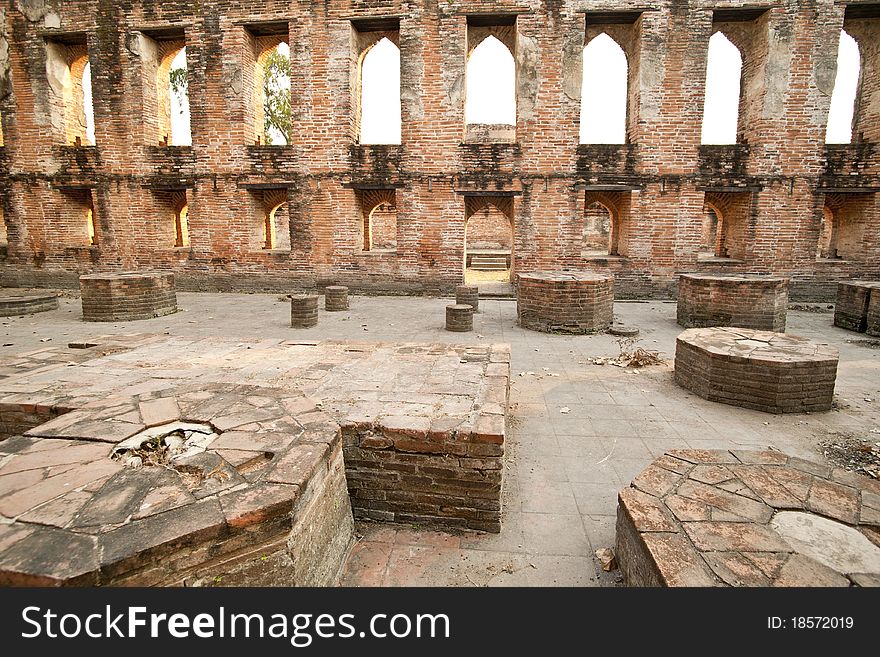 Ayutthaya temple Historic site in Thailend