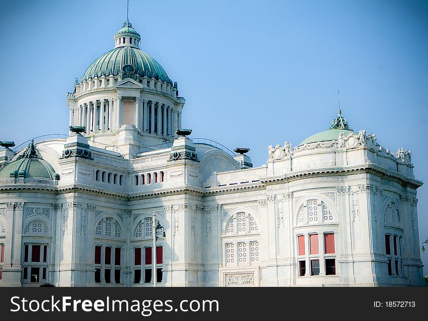 The Throne Hall In Bangkok