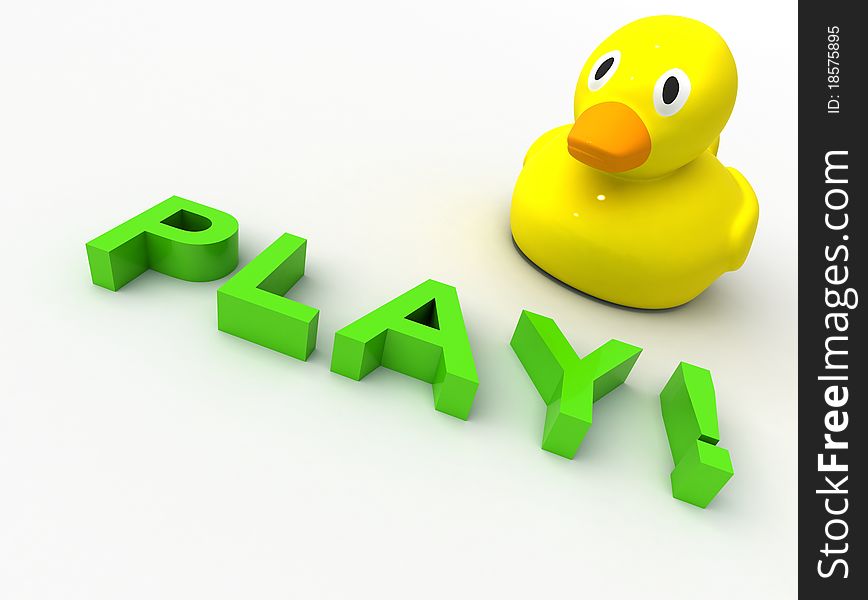 Rubber duck and the word play