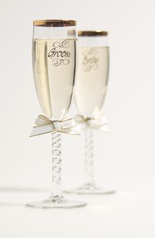 Champagne Glasses Stock Photography Champagne Glasses Stock Photography