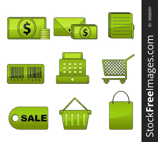 Shopping Icon Set