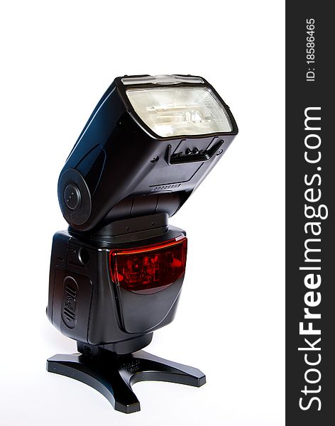 Camera Flash Speedlight Isolated