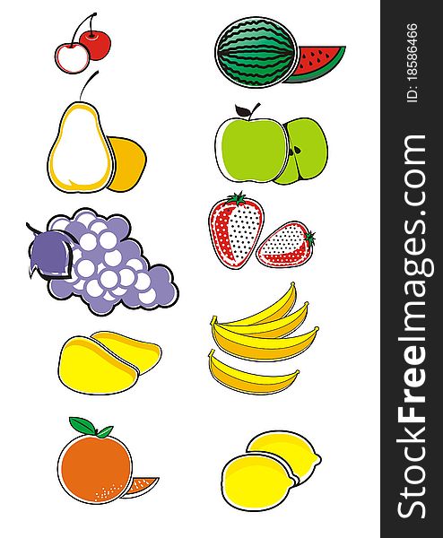 This is the illustration of fruit.