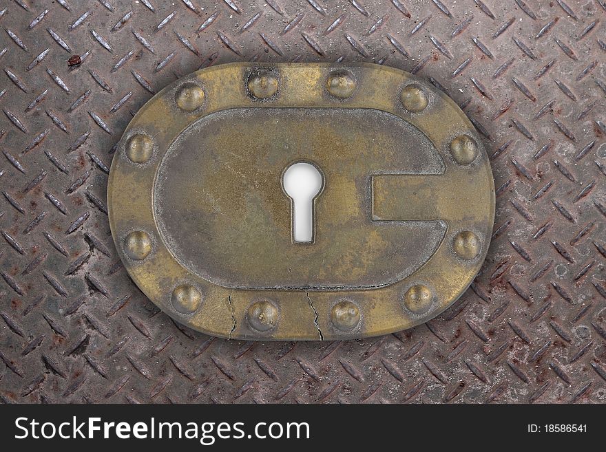 Rust key hole