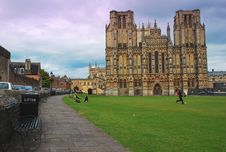 Wells Cathedral, Somerset, England Stock Photo