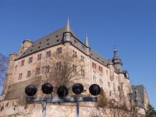 Castle Of Marburg, Germany Stock Images Castle Of Marburg, Germany Stock Images