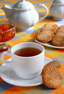 �up Of Tea And Cookies. Royalty Free Stock Image �up Of Tea And Cookies. Royalty Free Stock Image