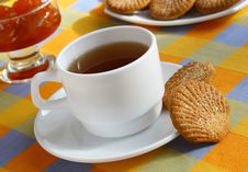 �up Of Tea And Cookies. Royalty Free Stock Photography �up Of Tea And Cookies. Royalty Free Stock Photography