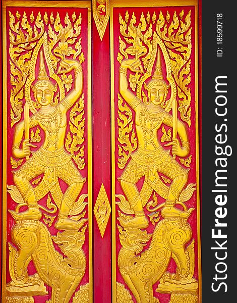 Door Of Thai Style