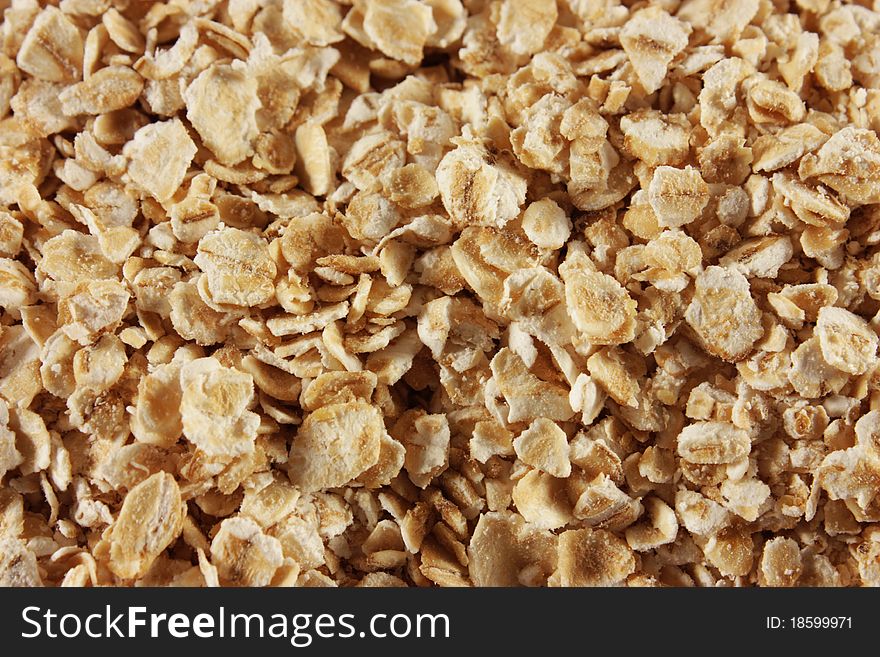 Oats to be used as a background