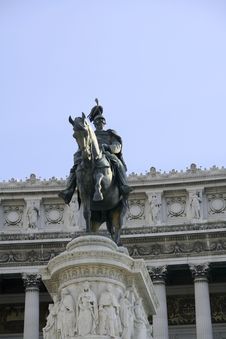 Monument Of Vittorio Emanuele II 2 Stock Photo Monument Of Vittorio Emanuele II 2 Stock Photo