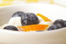 Blueberry Snack Royalty Free Stock Photo Blueberry Snack Royalty Free Stock Photo