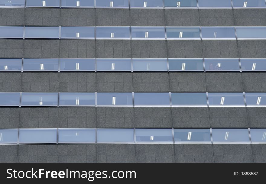 Detail of a offices building-interesting urban background. Detail of a offices building-interesting urban background.