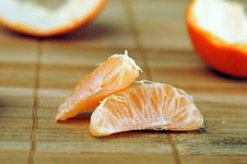 Delicious Juicy Tangerine Royalty Free Stock Photography Delicious Juicy Tangerine Royalty Free Stock Photography