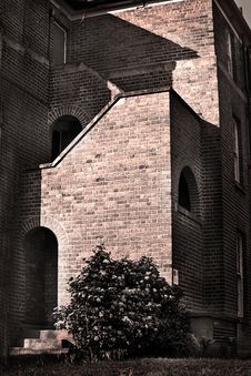 Vintage Brick Building Royalty Free Stock Images Vintage Brick Building Royalty Free Stock Images