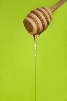 Wood Honey Spoon Royalty Free Stock Photos Wood Honey Spoon Royalty Free Stock Photos