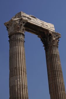Temple Of Olympian Zeus Stock Photos