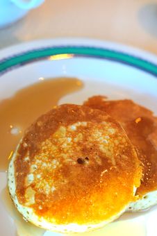 Pancakes For Breakfast Stock Image