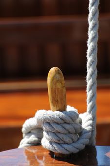 Mooring Bitt Stock Photo