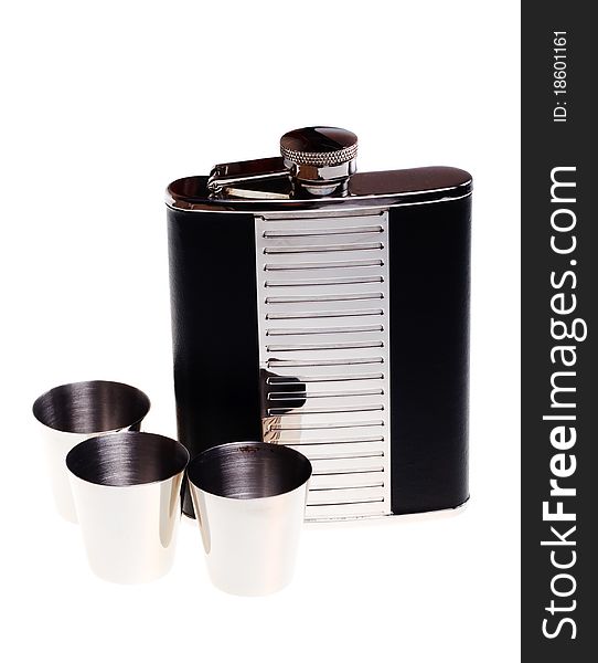 Chrome Flask For Drinks