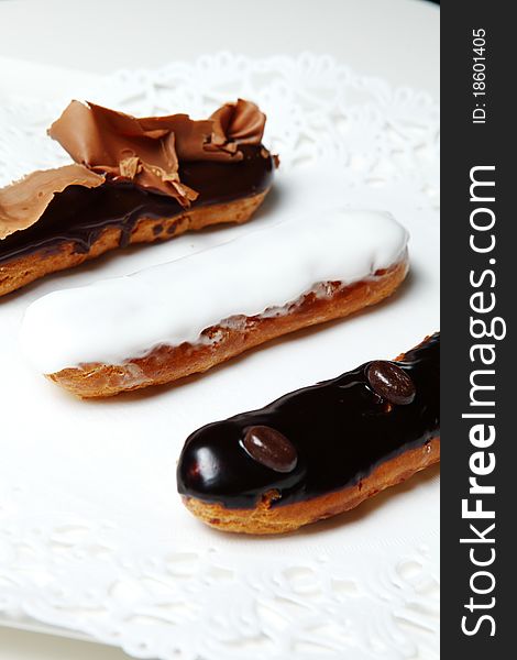 Three Eclairs