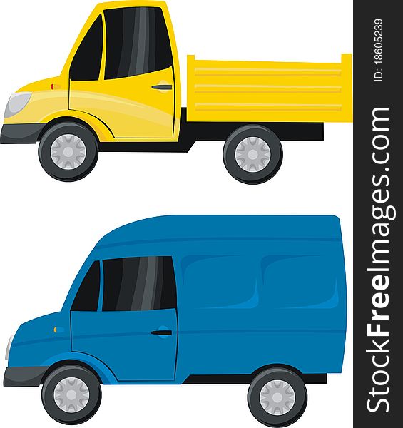Vehicles for transport of goods. Vehicles for transport of goods
