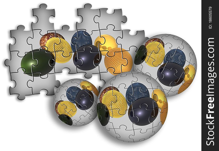 Easter egg - Puzzle Ball