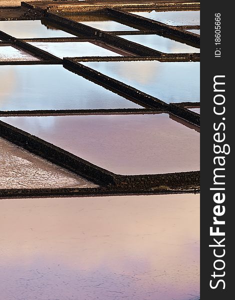 Salt Refinery, Saline From Janubio, Lanzarote